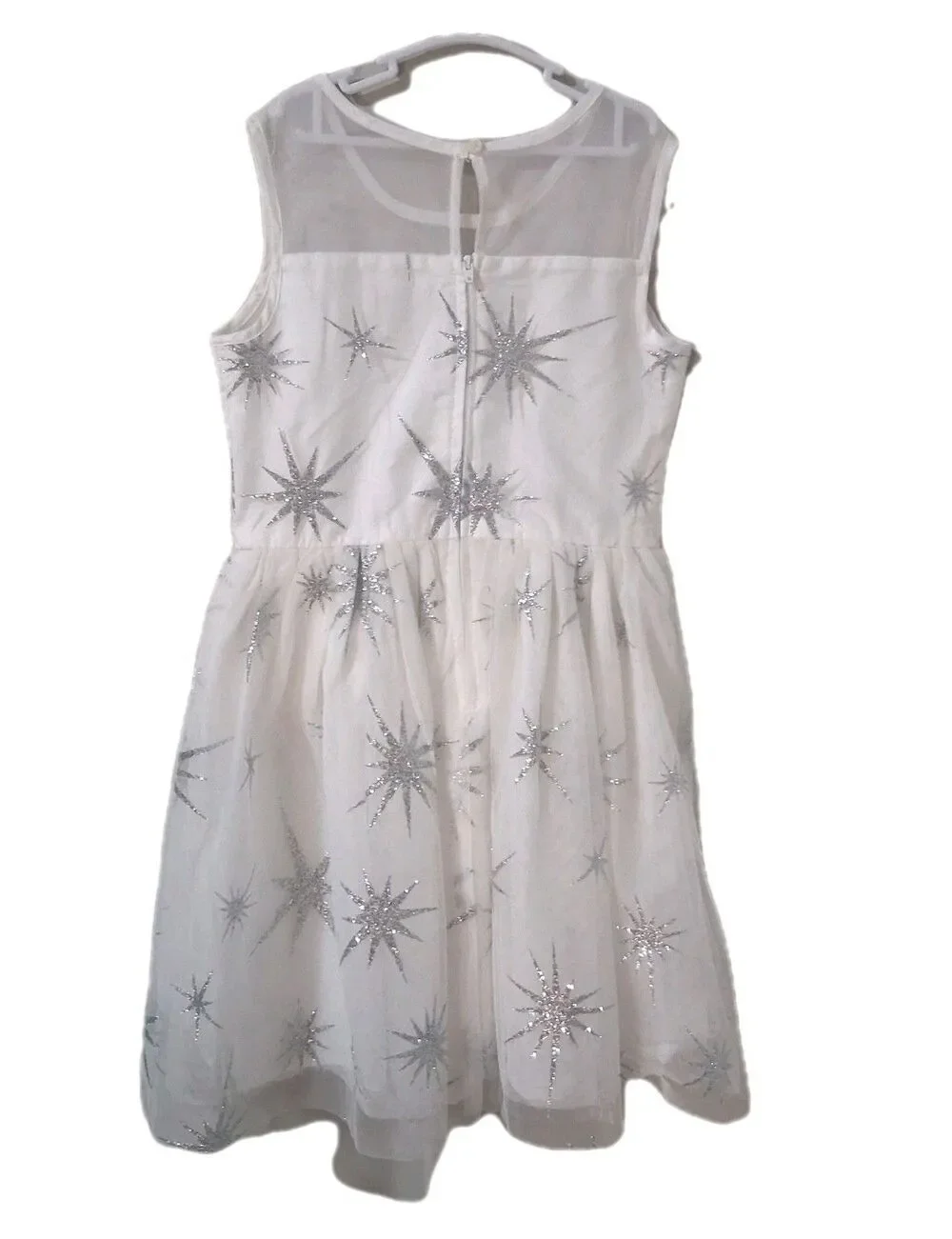 The Children's Place Star Sparkly Girl's Dress Sz 8 Holiday Special Occasion NWT